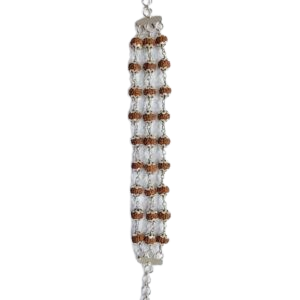 3 Line 5 मुखी रुद्राक्ष ब्रेसलेट